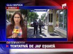 Oradea: Tentativa de jaf la o casa de schimb valutar