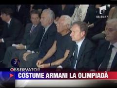 Costume Armani pentru sportivii Italiei la Olimpiada