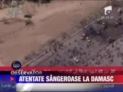 Atentate sangeroase in Damasc