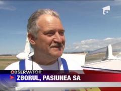 A reusit sa construiasca un avion personal ultrausor