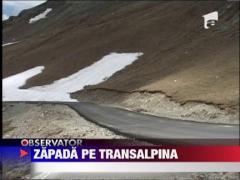 Zapada pe Transalpina