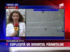 S-a sinucis coplesita de divortul parintilor