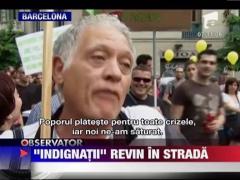 "Miscarea indignatilor", in Spania