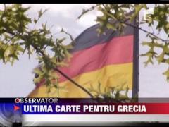 Ultima carte pentru Grecia