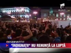 Proteste de amploare ale „indignatilor” din Spania
