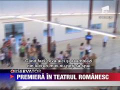 Prima fabrica de decoruri teatrale din Romania