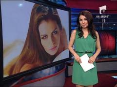 Monica Gabor si-a dus fetita la manastirea Cernica