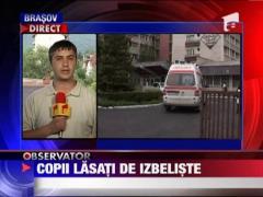 Caz socant la Brasov! Doi copii au ajuns infometati la spital