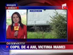 Sibiu: A fost gasita mama copilului ucis in urma cu o luna