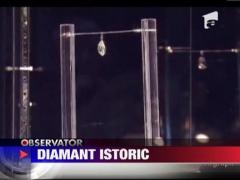 Un diamant istoric a fost scos la licitatie