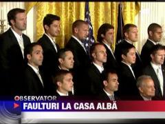 David Beckham si coechipierii de la LA Galaxy, in vizita la Casa Alba