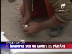 Muncitor ingropat de viu sub un mal de pamant, la Murfatlar