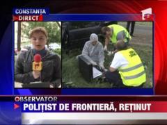 Politistul de frontiera constantean implicat intr-un accident in care un coleg al sau a murit a fost retinut