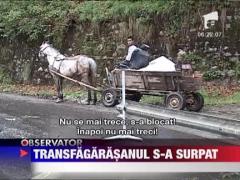 Transfagarasanul, inchis intre Vidraru si Cabana Piscu