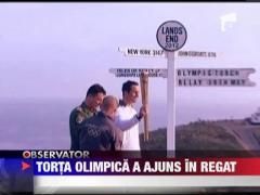 Torta Olimpica a ajuns in Regat