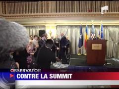 Contre intre Traian Basescu si Andrei Marga la SUMMIT-ul NATO