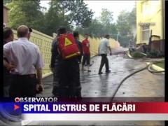 Spital distrus de flacari