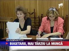 Institutiile publice isi schimba programul