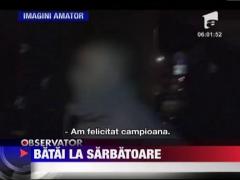 Violente intre fanii echipelor CFR si Universitatea Cluj