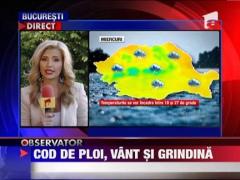 Cod galben de vant si grindina