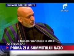 Prima zi a Summitului NATO de la Chicago