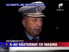 S-au rasturnat cu masina in camp