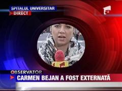 Carmen Bejan a fost externata