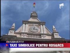 Taxe simbolice pentru RCS&RDS