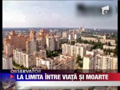 S-a jucat cu viata lui, la propriu