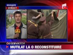 Brasov: Un austriac sa accidentat in timpul reconstituirii unei batalii din Primul Razboi Mondial