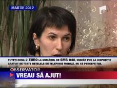 Vreau sa ajut! Maria Amelia Popa a fost diagnosticata cu o boala crunta