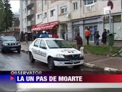 A scapat cu viata ca prin minune