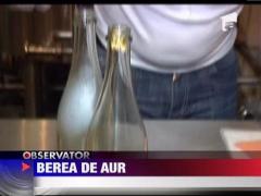 Un barbat din Cehia a inventata bera cu aur