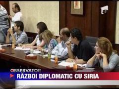 Romania se pregateste sa intre intr-un razboi diplomatic cu Siria!