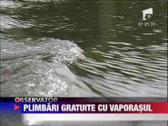 Plimbari gratuite cu vaporasele timp de 5 zile, pe lacul Herastrau