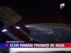 Zece elevi romani premiati in Washington de Agentia Spatiala Americana