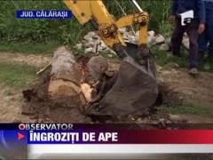 Inundatii la Pucioasa