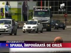 Spania, impovarata de criza