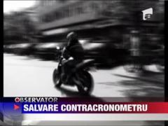 Salvare contracronometru la Sinaia