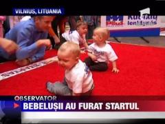 Bebelusii au furat startul