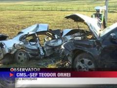 Accident rutier in Botosani: doi morti si un ranit grav