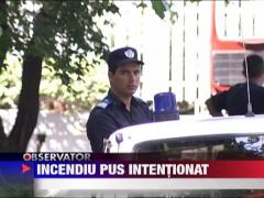 Incendiul din Soseaua Kiseleff, pus intentionat