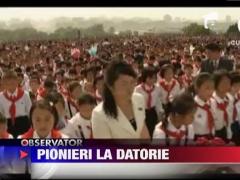 Pioneri la datorie in Coreea de Nord