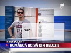 Romanca ucisa din gelozie in Italia