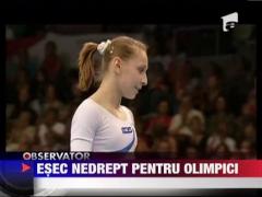 Gimnastii olimpici au picat bacul in masa