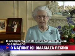 Regina Elisabeta a II-a a Marii Britanii, "profund impresionata" de atmosfera de sarbatoare a jubileului
