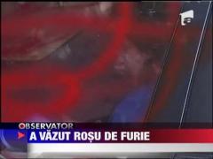 Si-a gasit masina transformata intr-un graffiti pe patru roti