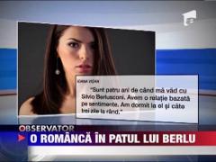 O romanca in patul lui Berlusconi