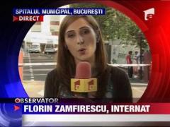 Actorul Florin Zamfirescu internat de urgenta