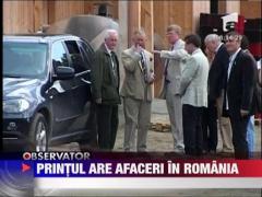 Printul Charles are afaceri in Romania